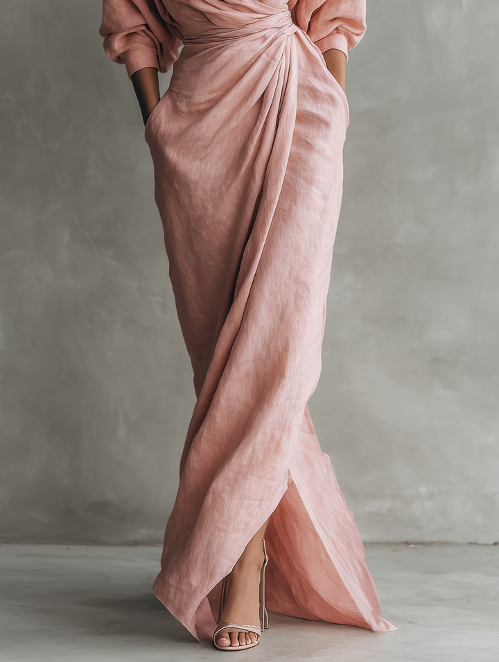 Rosa - V Neck Dress