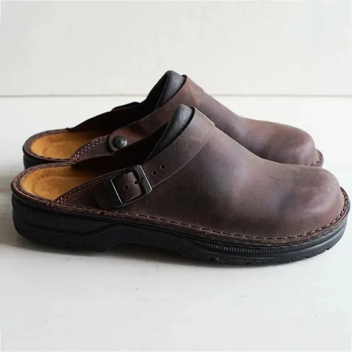 Amy ™| Artisan Buckle Clogs