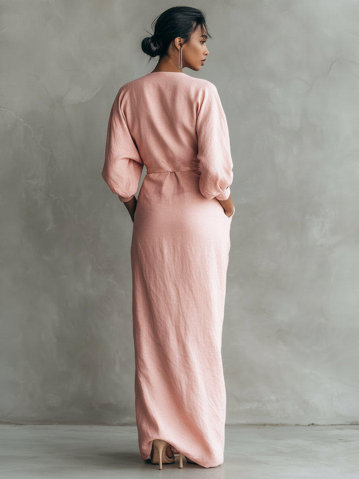 Rosa - V Neck Dress