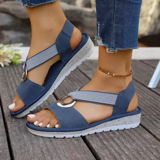 Sarah -  Elegant Adjustable Support Sandals